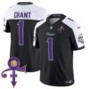 Vikings 2024 Prince Vapor Limited Jersey – All Stitched – Black Alternate – Bud Grant Jersey