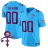 Vikings 2024 Prince Vapor Limited Custom Jersey – All Stitched – Light Blue Jersey
