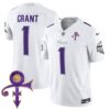 Vikings 2024 Prince Vapor Limited Jersey – All Stitched – White Limited – Bud Grant Jersey