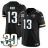 Jacksonville Jaguars 1990s Throwback Uniforms – All Stitched – Black – Christian Kirk – 13 Jersey