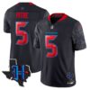 Houston Texans 2024 Texas Patch Vapor Limited Jersey V4 – All Stitched – Navy Limited – Jalen Pitre Jersey