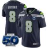 Seattle Seahawks 50th Season Vapor Limited Jersey – All Stitched – Navy – Coby Bryant Jersey