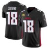 Atlanta Falcons 2024 Vapor Limited Jersey – All Stitched – Black – Kirk Cousins Jersey