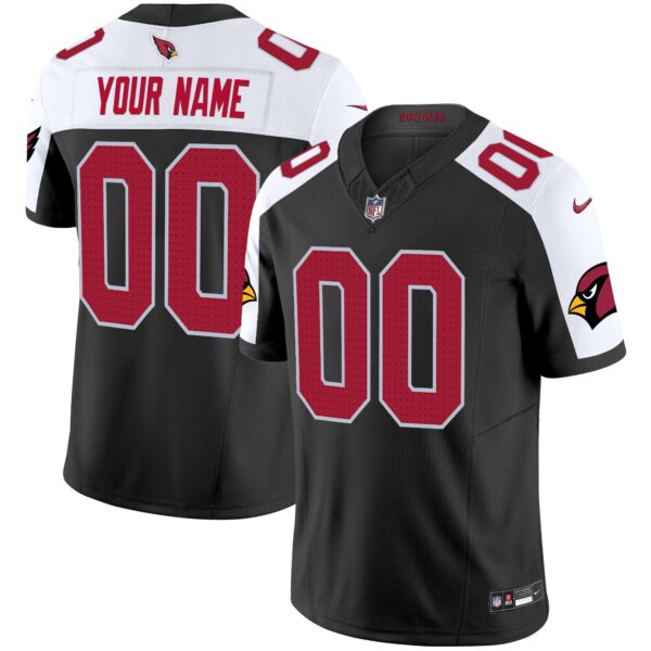 Arizona Cardinals 2024 Vapor Limited Custom Jersey – All Stitched – Black Alternate Jersey