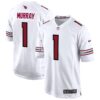 Arizona Cardinals 2024 Game Jersey – All Stitched – White – Kyler Murray Jersey