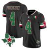 Cowboys 2024 Mexico Vapor Limited Jersey – All Stitched – Black – Dak Prescott Jersey