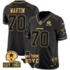 Cowboys Est. 1960 & We Dem Boyz Patch Gold Vapor Limited Jersey V2 – All Stitched – Black Gold – Zack Martin Jersey