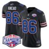 Bills 2024 AFC East Division Champions Vapor Limited Jersey – All Stitched – Black – Dalton Kincaid Jersey