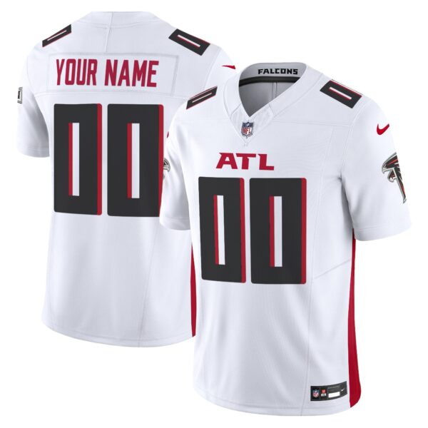 Atlanta Falcons 2024 Vapor Limited Custom Jersey – All Stitched – White Jersey