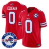 Buffalo Bills 2024 Vapor Limited Jersey – Est. 1960 Patch – All Stitched – Red – Keon Coleman Jersey