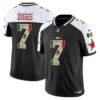 Dallas Cowboys Mexico Vapor Limited Jersey V3 – All Stitched – Alternate – Trevon Diggs Jersey