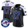 Buffalo Bills 2024 Vapor Limited Jersey – Est. 1960 Patch – All Stitched – Black Alternate – Josh Allen Jersey