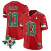 Cowboys 2024 Mexico Vapor Limited Jersey – All Stitched – Red – Michael Gallup Jersey
