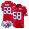 Bills 2024 AFC East Division Champions Vapor Limited Jersey – All Stitched – Red – Matt Milano Jersey