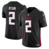 Atlanta Falcons 2024 Vapor Limited Jersey – All Stitched – Black – Matt Ryan Jersey