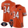 Bears Illinois Patch Vapor Jersey – All Stitched – Orange – Walter Payton Jersey