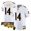 Ravens 2024 Gold Vapor Limited Jersey – All Stitched – White Gold – Kyle Hamilton Jersey