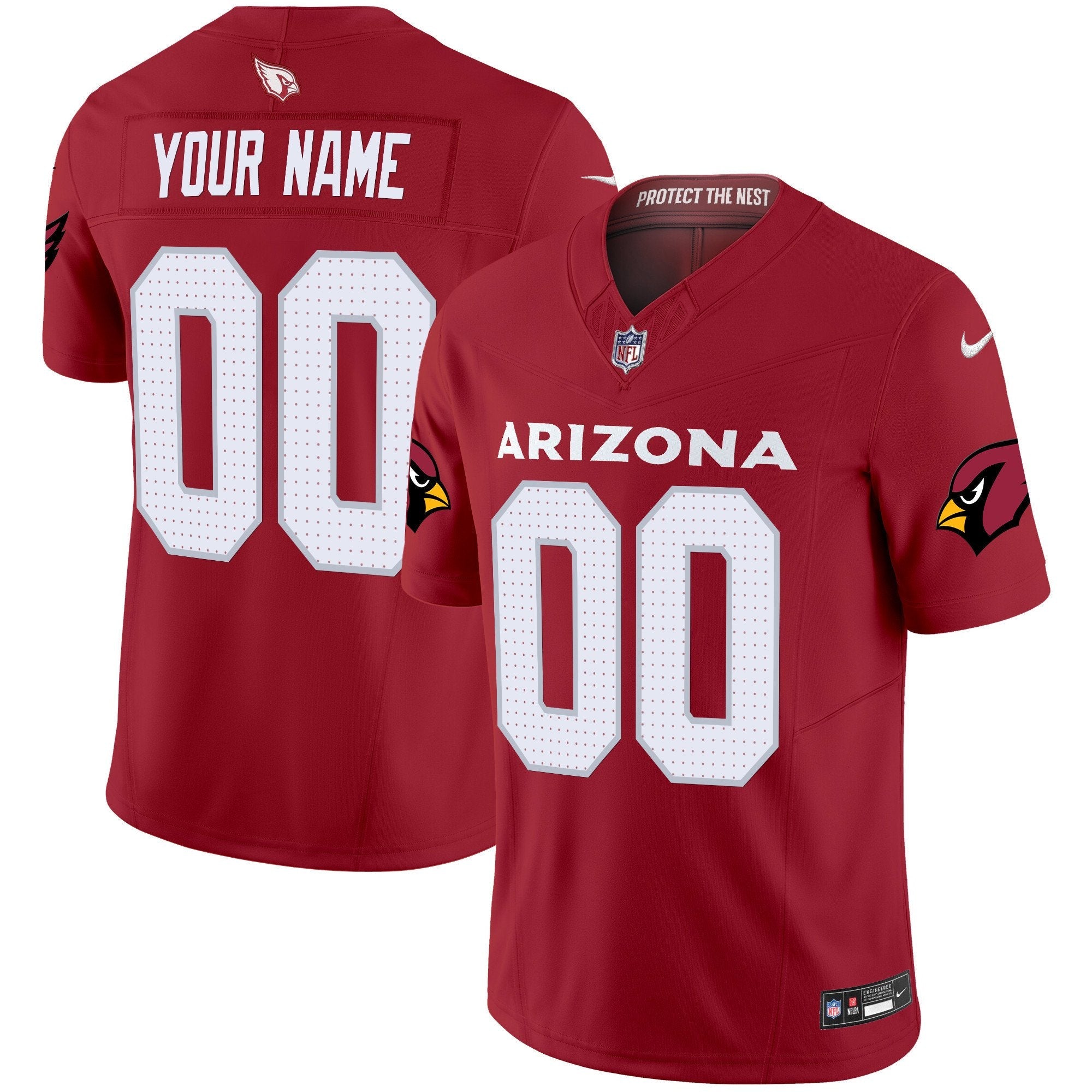 Arizona Cardinals 2024 Vapor Limited Custom Jersey – All Stitched – Red Jersey