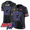Buffalo Bills 2024 Bills Mafia Patch Vapor Limited Jersey – All Stitched – Black – Josh Allen Jersey