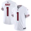 Arizona Cardinals 2024 Vapor Limited Jersey – All Stitched – White – Kyler Murray Jersey