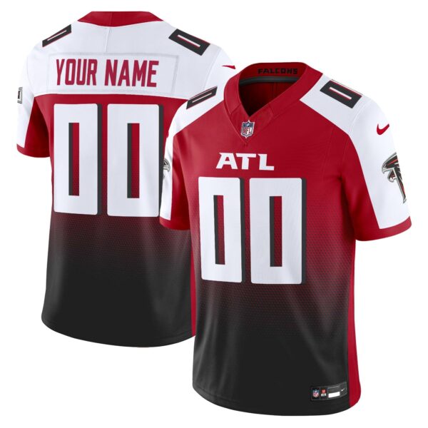 Atlanta Falcons 2024 Vapor Limited Custom Jersey – All Stitched – Red Alternate Jersey