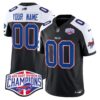 Bills 2024 AFC East Division Champions Vapor Limited Custom Jersey – All Stitched – Black Alternate Jersey
