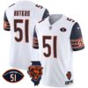 Bears Illinois Patch Vapor Jersey – All Stitched – Navy Sleeves – Dick Butkus Jersey