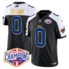 Bills 2024 AFC East Division Champions Gold Trim Vapor Limited Jersey – All Stitched – Black Alternate – Keon Coleman Jersey