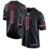 Arizona Cardinals 2024 Game Jersey – All Stitched – Black – Kyler Murray Jersey