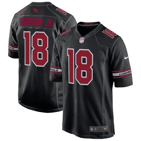Arizona Cardinals 2024 Game Jersey – All Stitched – Black – Marvin Harrison Jr. Jersey