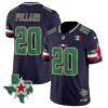 Cowboys 2024 Mexico Vapor Limited Jersey – All Stitched – Navy – Tony Pollard Jersey