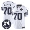 Cowboys “Dallas City” Patch Vapor Limited Jersey – All Stitched – White – Zack Martin Jersey