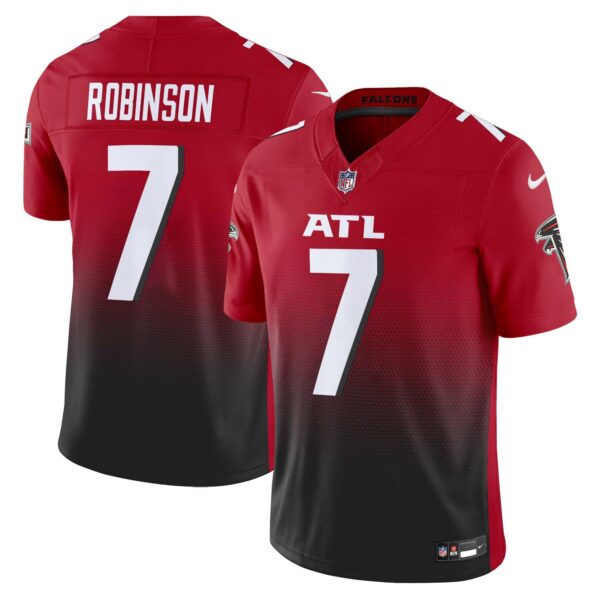 Atlanta Falcons 2024 Vapor Limited Jersey – All Stitched – Red – Bijan Robinson Jersey