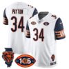 Bears 1920-2025 The Bears Vapor Limited Jersey – All Stitched – Navy Sleeves – Walter Payton Jersey