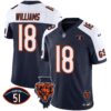 Bears Illinois Patch Vapor Jersey – All Stitched – Alternate – Caleb Williams Jersey