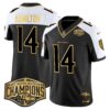 Ravens Maryland Flag Map 2024 AFC North Division Champions Patch Gold Vapor Limited Jersey – All Stitched – Alternate – Kyle Hamilton Jersey