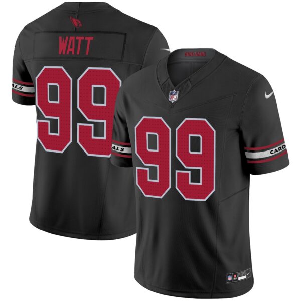 Arizona Cardinals 2024 Vapor Limited Jersey – All Stitched – Black – J.J. Watt Jersey