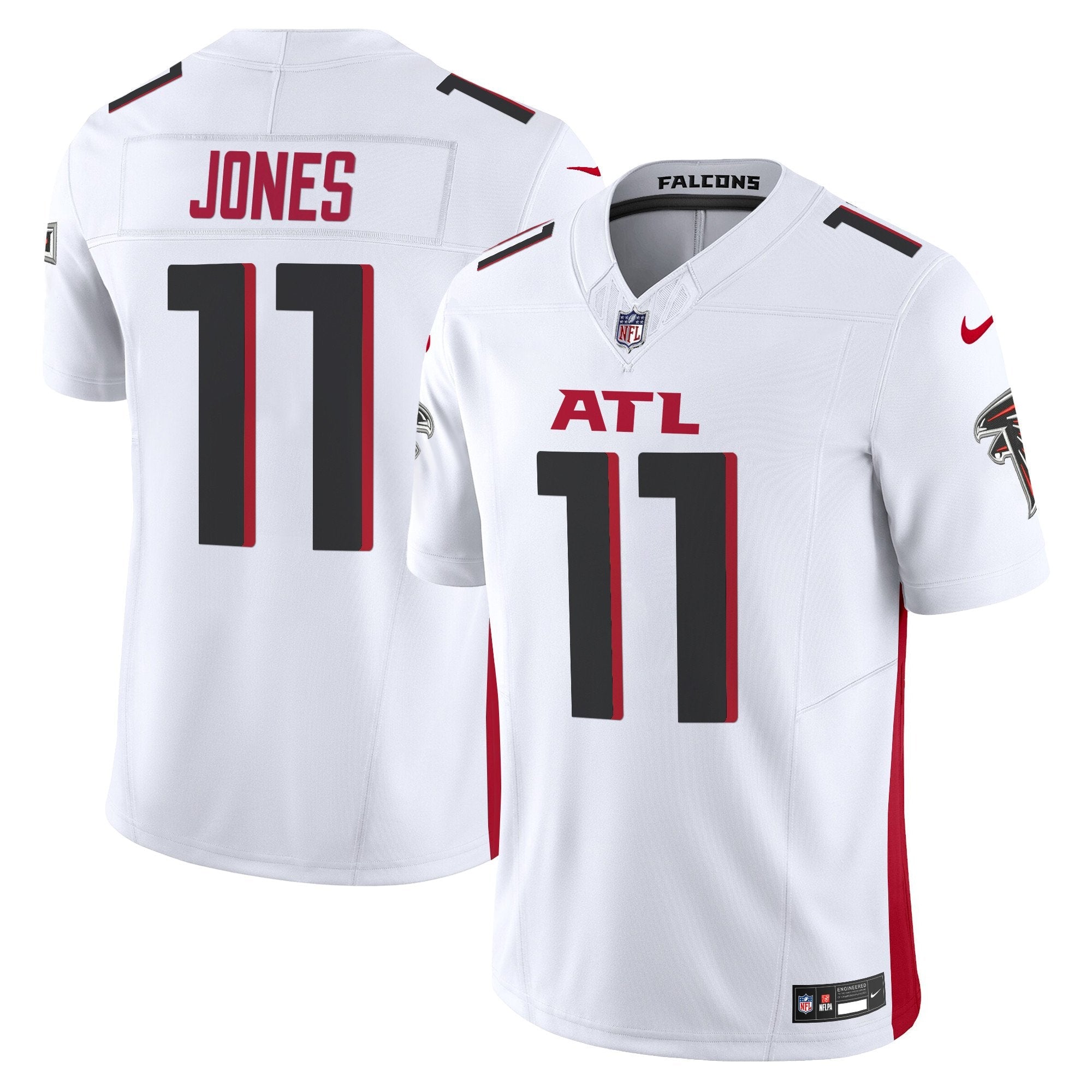 Atlanta Falcons 2024 Vapor Limited Jersey – All Stitched – White – Julio Jones Jersey