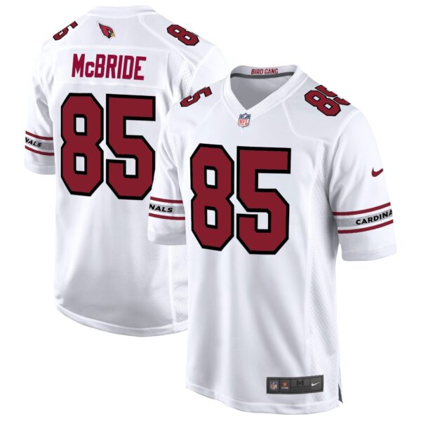 Arizona Cardinals 2024 Game Jersey – All Stitched – White – Trey McBride Jersey