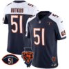 Bears Illinois Patch Vapor Jersey – All Stitched – Alternate – Dick Butkus Jersey