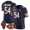 Bears 1920-2025 The Bears Vapor Limited Jersey – All Stitched – Navy – Brian Urlacher Jersey