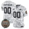 Bills 2024 Salute to Service Establishment Year Patch Vapor Limited Custom Jersey – All Stitched – Army Jersey