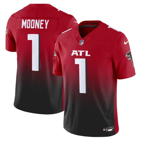 Atlanta Falcons 2024 Vapor Limited Jersey – All Stitched – Red – Darnell Mooney Jersey
