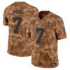 Dallas Cowboys 2024 Salute to Service Vapor Limited Jersey – All stitched – Brown Camo – Trevon Diggs Jersey