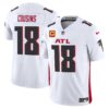 Atlanta Falcons 2024 Vapor Limited Jersey – All Stitched – White – Kirk Cousins Jersey