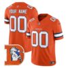 Denver Broncos Throwback Vapor Limited Custom Jersey V2 – All Stitched – Orange Jersey