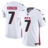 Atlanta Falcons 2024 Vapor Limited Jersey – All Stitched – White – Bijan Robinson Jersey