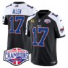 Bills 2024 AFC East Division Champions Vapor Limited Jersey – All Stitched – Black Alternate – Josh Allen Jersey
