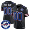 Buffalo Bills 2024 Vapor Limited Custom Jersey – Est. 1960 Patch – All Stitched – Black Jersey