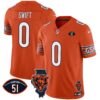 Bears Illinois Patch Vapor Jersey – All Stitched – Orange – D’Andre Swift Jersey
